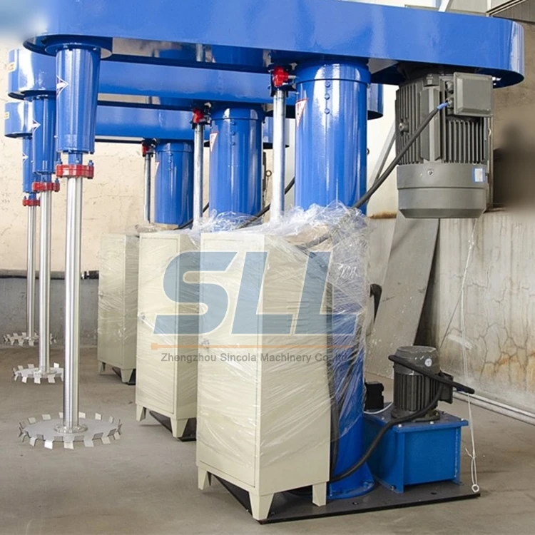 High Speed Disperser Liquid Mixer Agitator Paint Mixing Machine Dispersing Equipment for Printing Ink Oil Emulsion