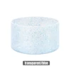 Blanco Transparente + Brillo Azul