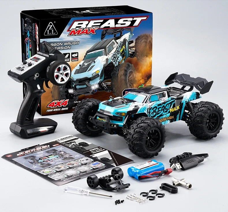 80KM/H 1/16 Brushless RC Car ZLL SG116 MAX for All Ages