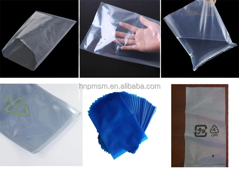 Full Automatically Non Woven Bags Pe Flat Bag Mini Plastic Bag Cutting And Sealing Machine 1