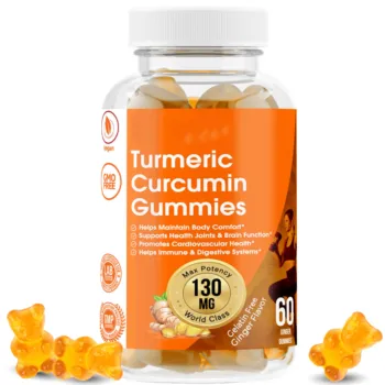 Organic Gelatin Free Turmeric Gummies/Tablets/Capsules Joints&Brain&Immune&Digestive System