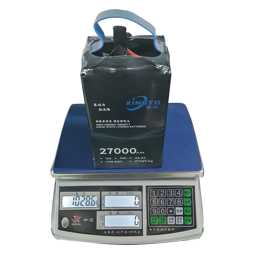 New Technology Rechargeable Solid State Lipo 6S 12S 14S 24S 16000mAh 22000mAh 27000mAh 30000mAh Drone Battery