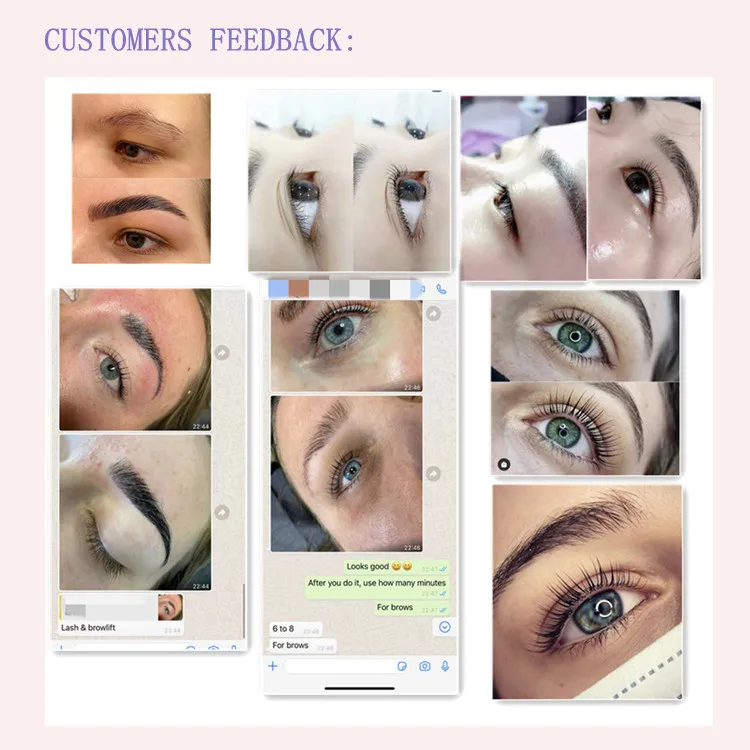 Quick Eye Lash Lifting Kit Natural Curl Eyelash Perm Kit for Professional Use Eyelash Lifting Kit 5 Minutes Keratin Lash Lift