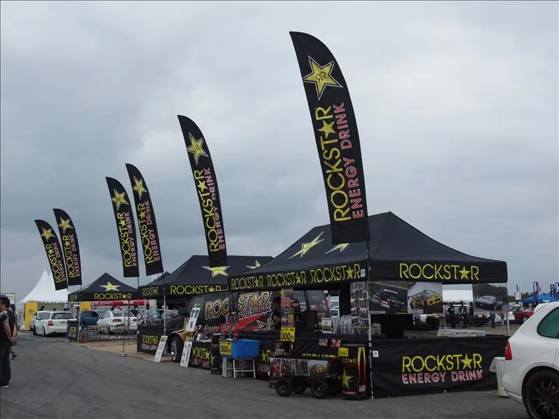 ADMAX Advertising Custom Printed Flying Banners Bali Bow Sail Swooper Flagpole Feather Flag Banners Beach Flags With Spike Base
