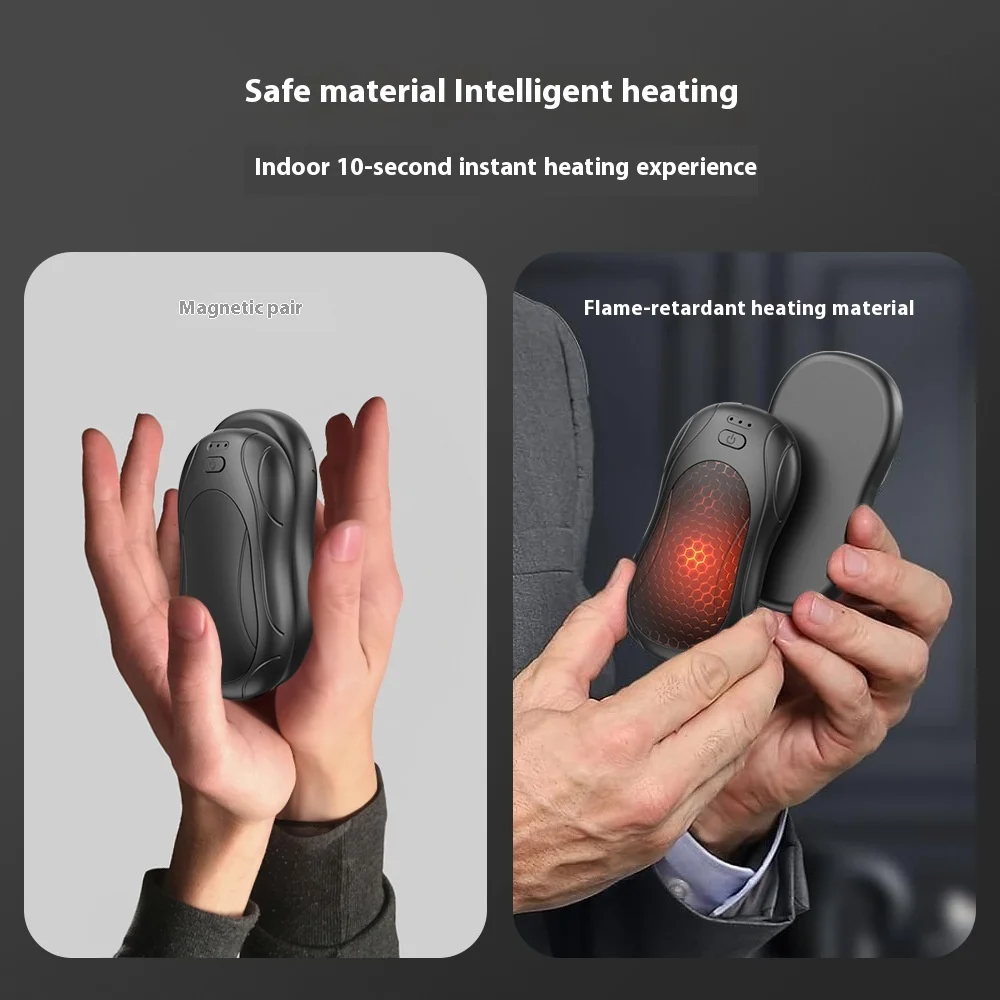 Hand Warmer, Portable, USB, 6000mAh - detail 2