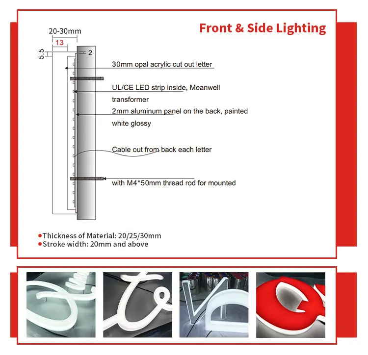 Custom Color Optical Shop Sign Board Design Name Mobile Acrylic Led Wholesale Price,channel Letters Making Advertising Sign Led