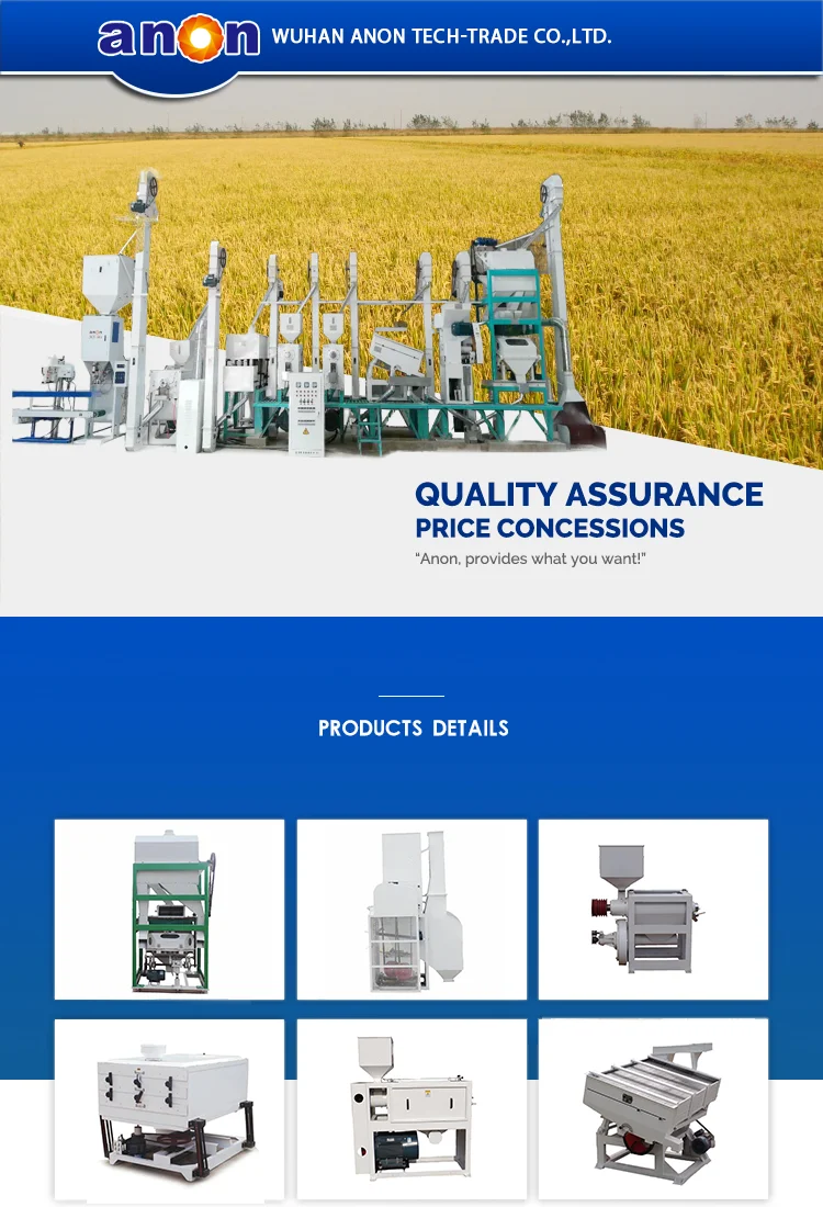 India Complete Set Combined Rice Milling Machine for Efficient Milling ...