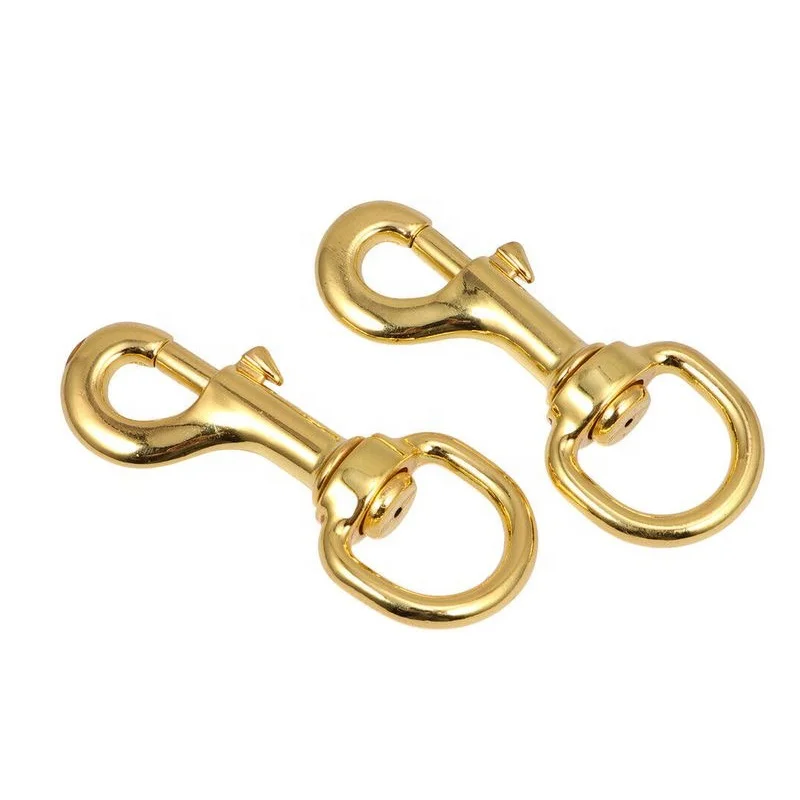 SH-105 3″ Solid Brass Swivel Snap Hook