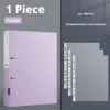 Purple 2-hole folder with 100 loose leaf bags