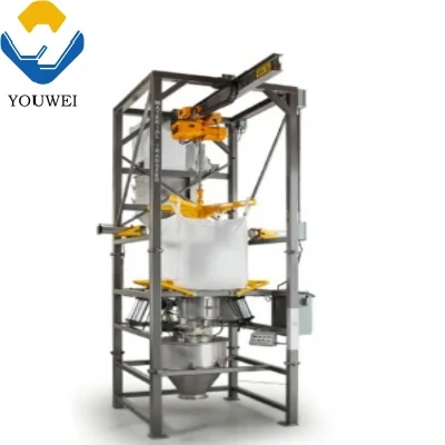 Coffee Bean Bulk Bag Unloader System Bulk Bag Discharger Particle Powder Bulk Bag Unloader