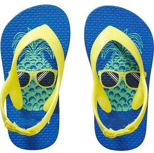 Детские резиновые тапочки, шлепанцы с принтом на заказ