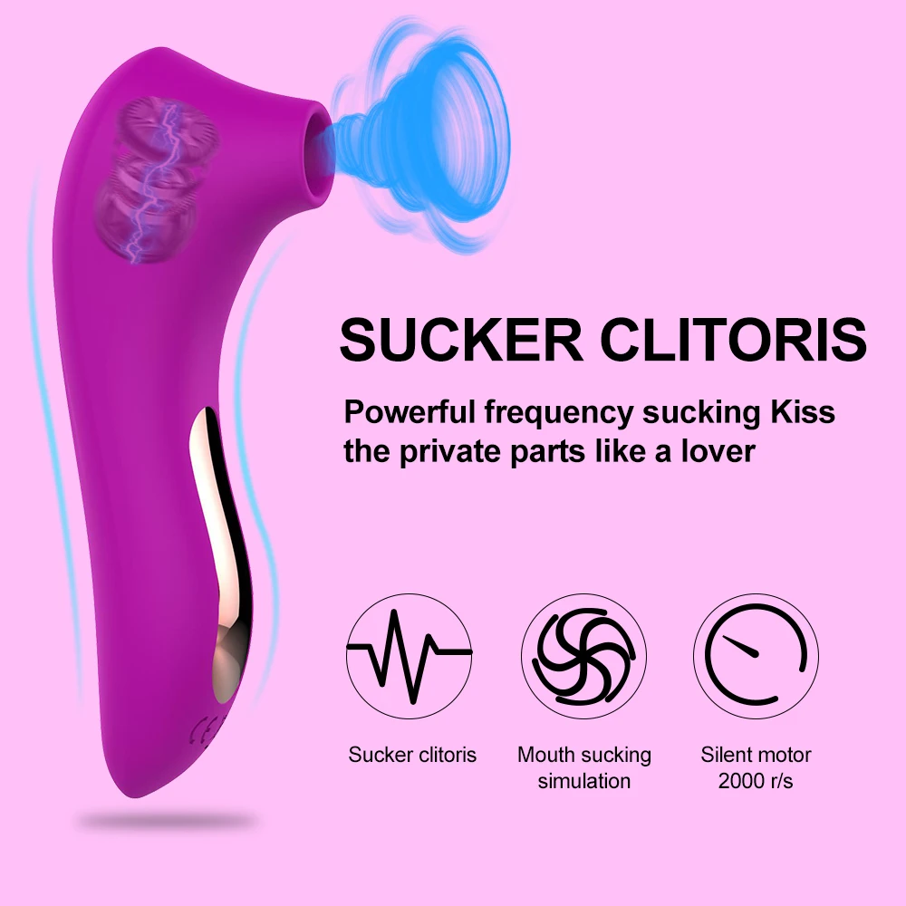 New Product Little Dolphin Device Mini Vibrator Flirting Magic Suction Wand Vibrating Egg_voghion.com