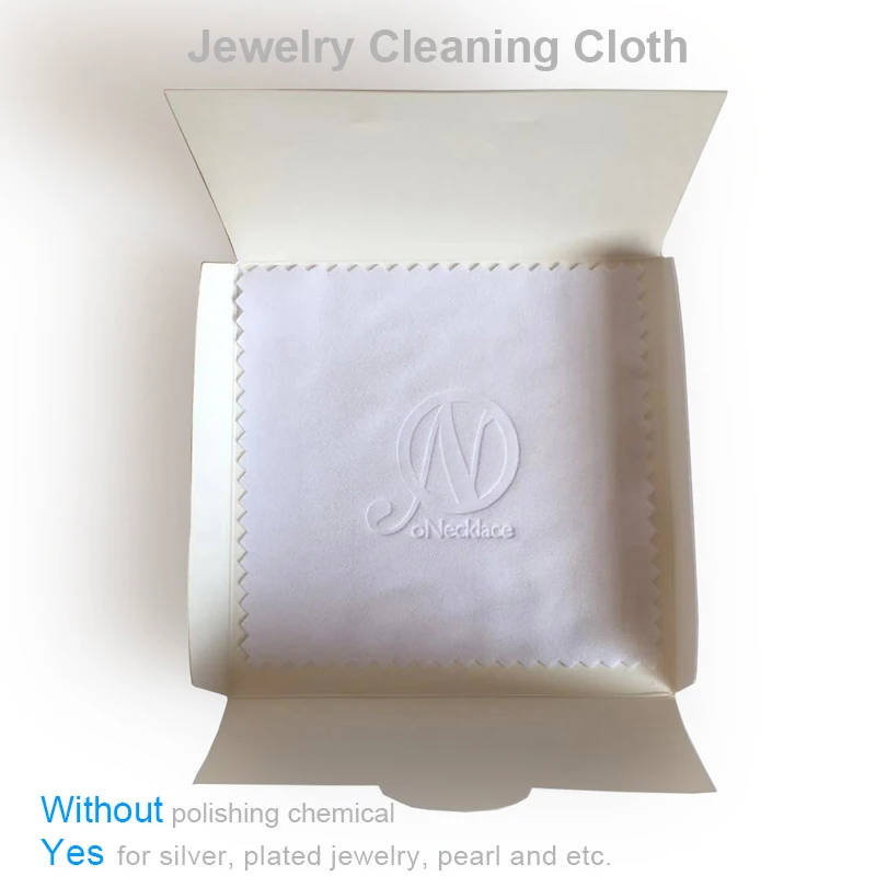 wholesale custom jewelry cleaning polishing cloth