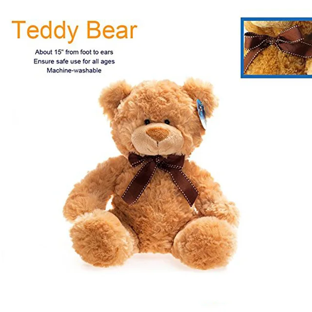 China Suppliers Plush Toy Custom Classic Teddy Bear Stuffed Animal Plush Bear OEM