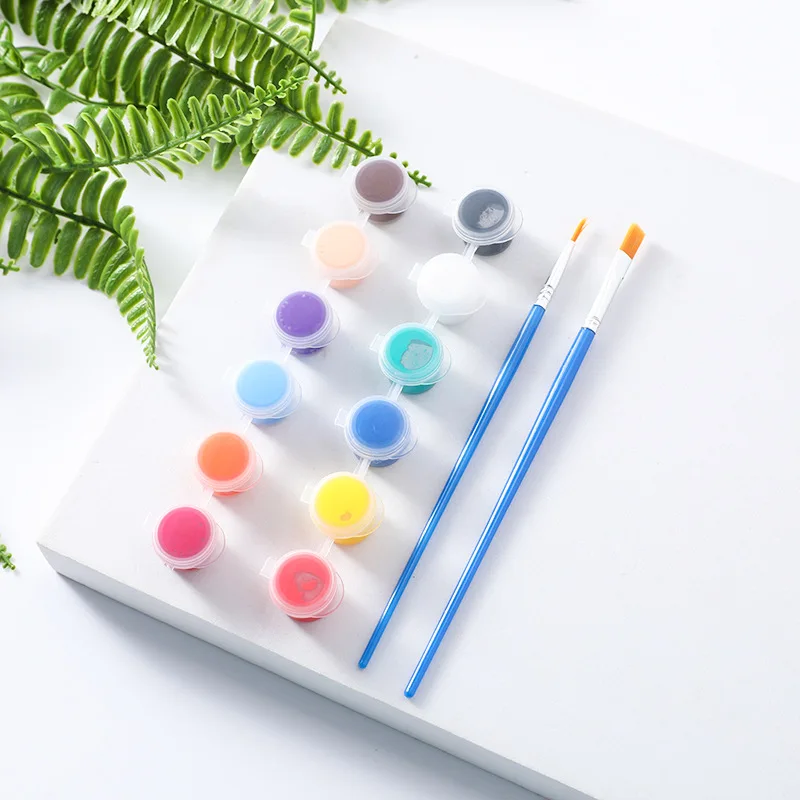 High Quality Acrylic Color Paint Pot Strips Arts Various