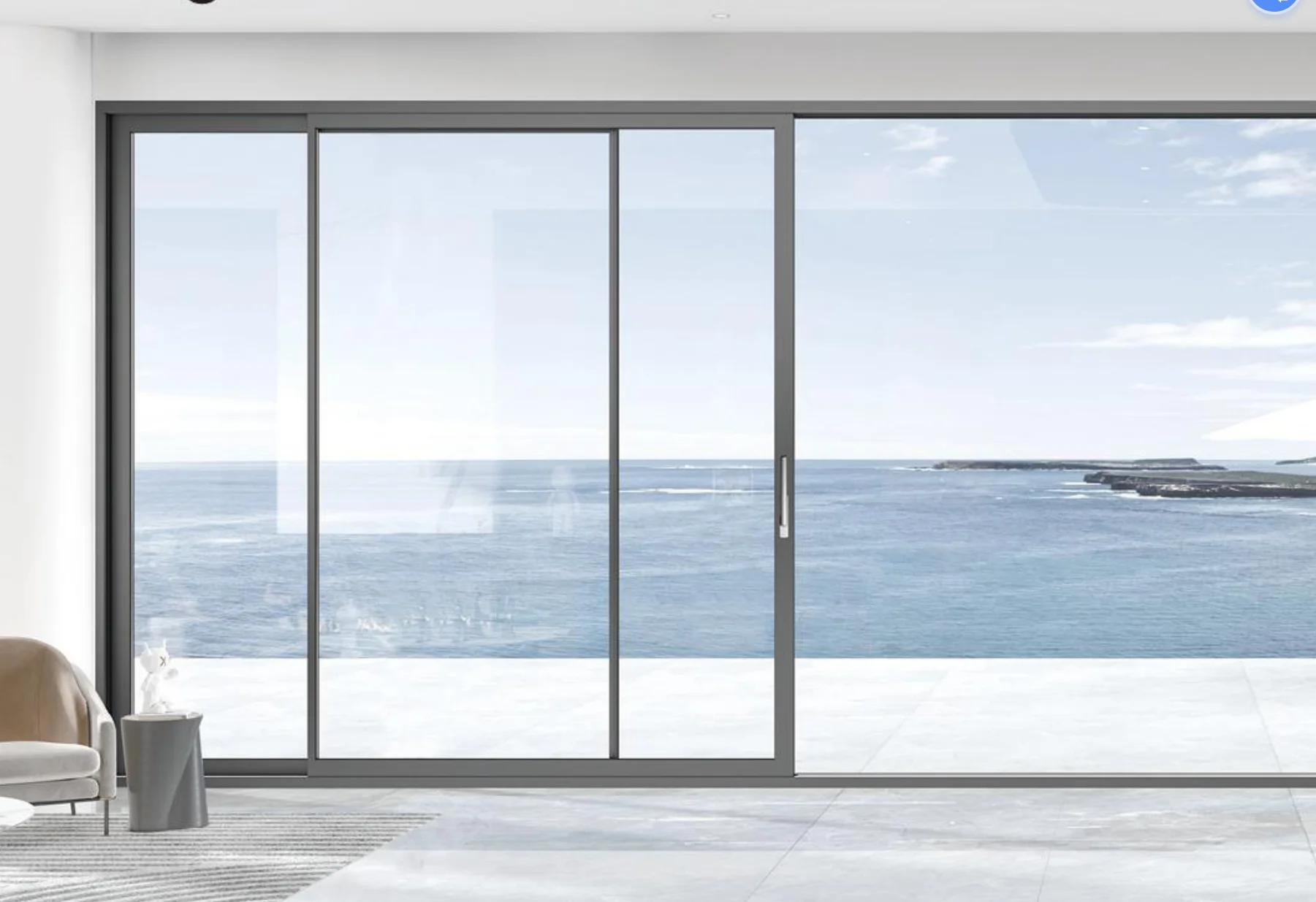 Manufacturer Cutting Aluminum Profiles Panoramic Door Heavy Duty ...