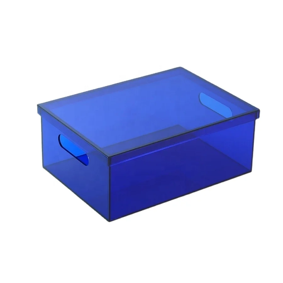 Custom Clear Acrylic Storage Box With Cover Buy Clear Acrylic Storage