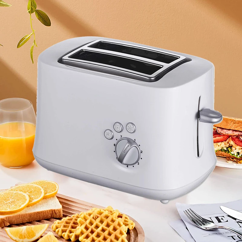 Made in China Transparent Toaster with Multifunction Auto Pop up Shut off