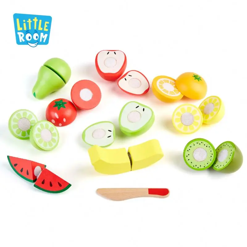 wooden fruit set toy