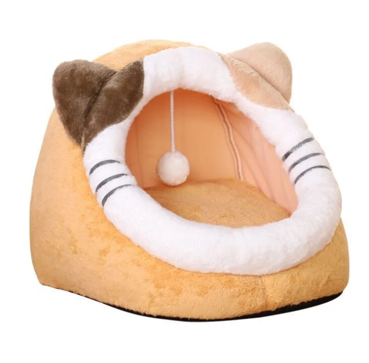 Hot Selling Custom  New Home Warm Pet House Cave Dog Bed Sofa Cheap Dog Bed