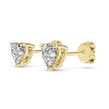 10k yellow gold heart cut
