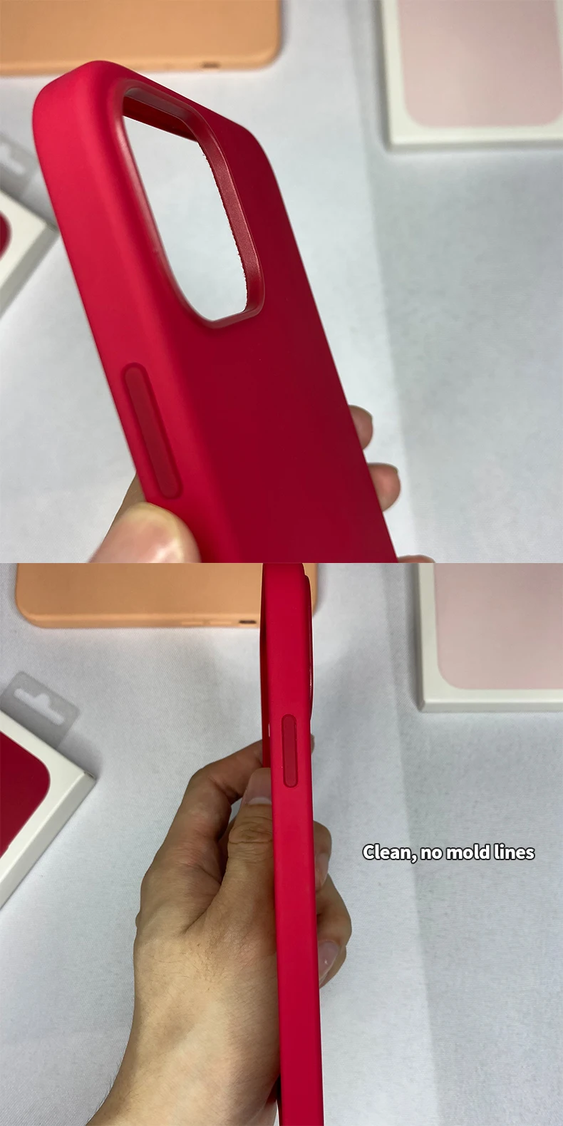 Mag Saf Liquid Silicone Case Charging Animation For Iphone 14 Pro Max
