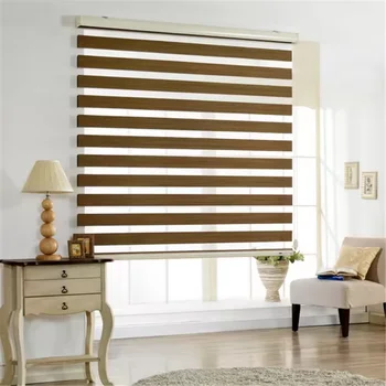 Best Price Factory Roller Blinds Customized Blackout Manual Motorized Zebra Blinds For Hotel Project