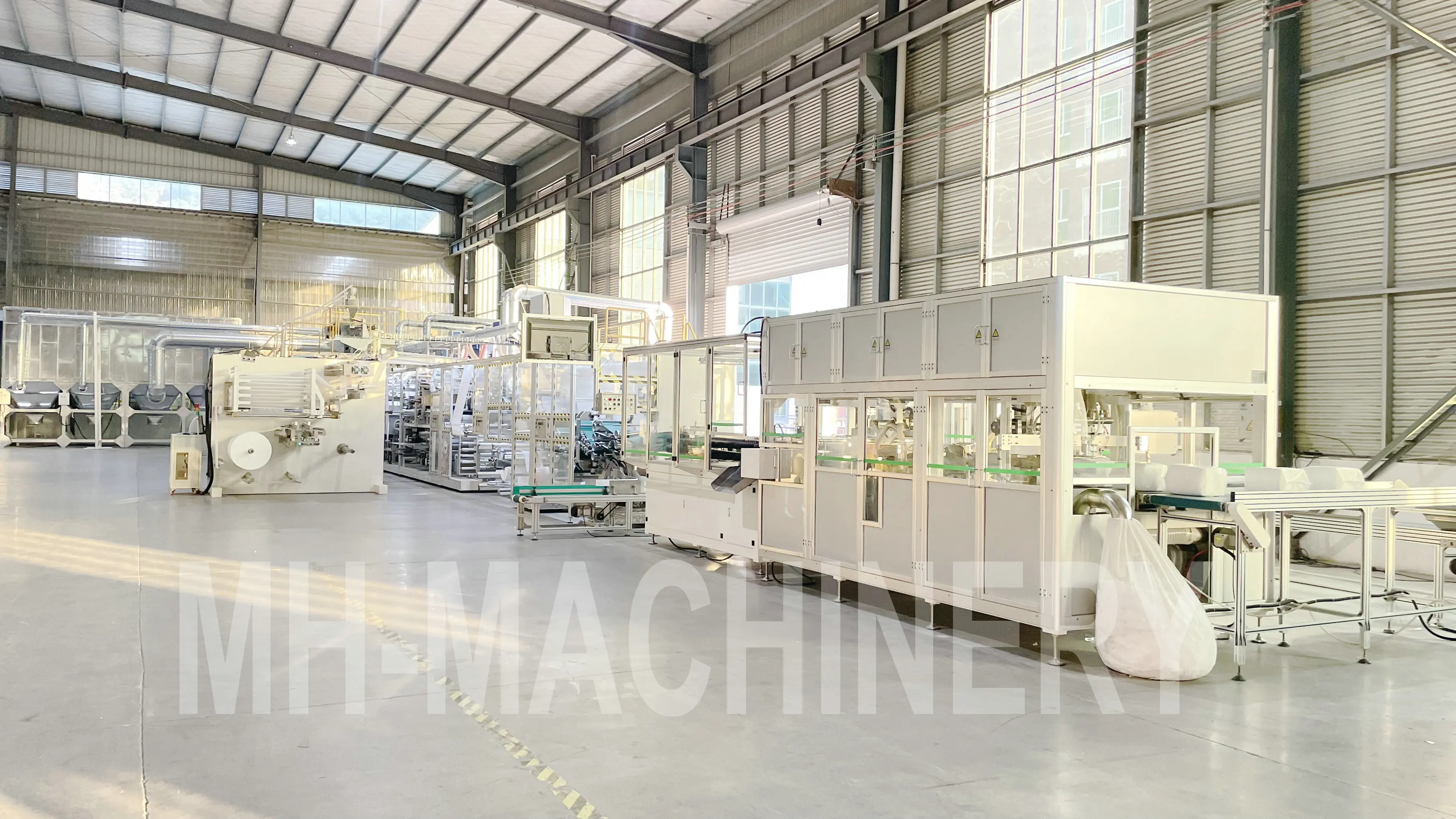 Nappies Machine Full Automatic Adult Diaper Machine Full Automatic Adult Diapers Pads ...