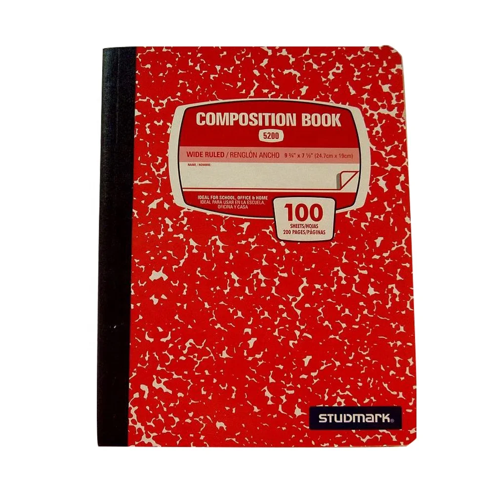 Custom Design Primary Composition Notebook 19x24.7cm Buy Composition