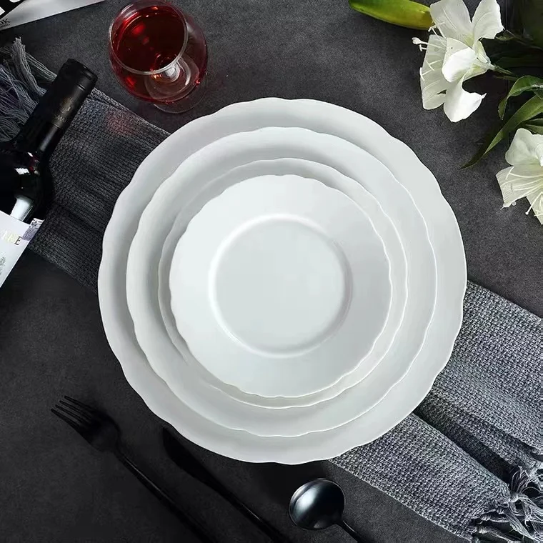 Neues Design weiß billig Bulk Porzellan Teller flache Keramik platte, billige Porzellan benutzer definierte Teller für Party| Alibaba.com