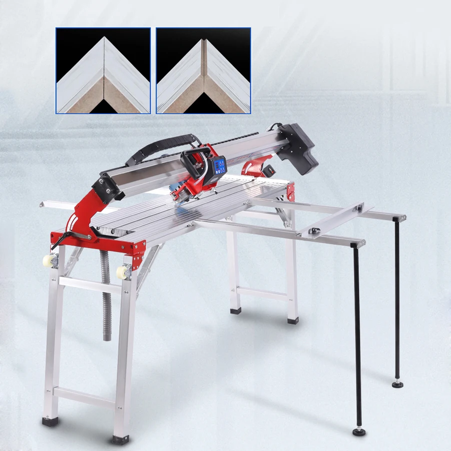 Fully Automatic 45 Degree Rock Slab Marble Material Cutting Machine Desktop Electric Waterjet Tile Cutting Machine
