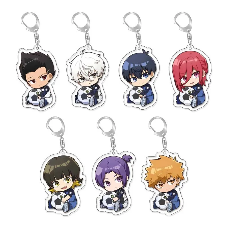 Blue Lock Japan Football Anime Keychain Chaveiro De Futebol Personagens De  Desenho Animado De Dupla Face Isagi Yoichi Sports Keyring Mulheres Homens  Pendente De Telefone De Carro