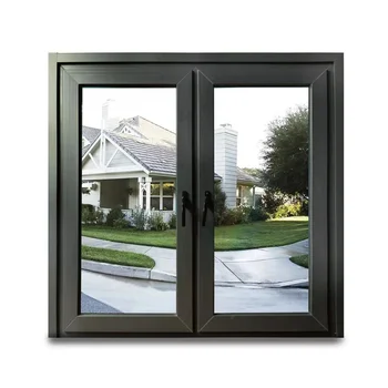 Automatic Smart 6063 aluminium Alloy windows and doors with aluminium accessories sliding or casement Windows and doors price