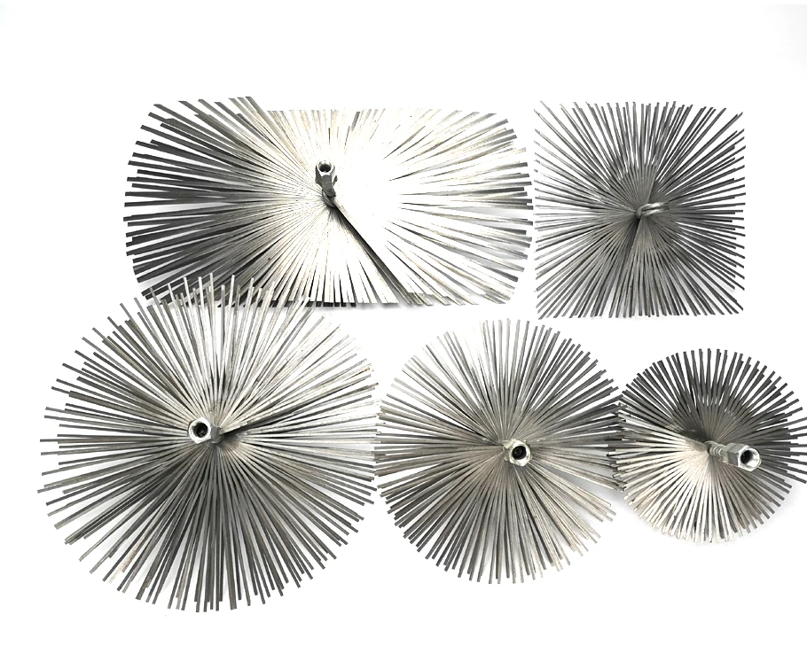 Wholesale Long Handle Fireplace Chimney Cleaning Brush Square Chimney