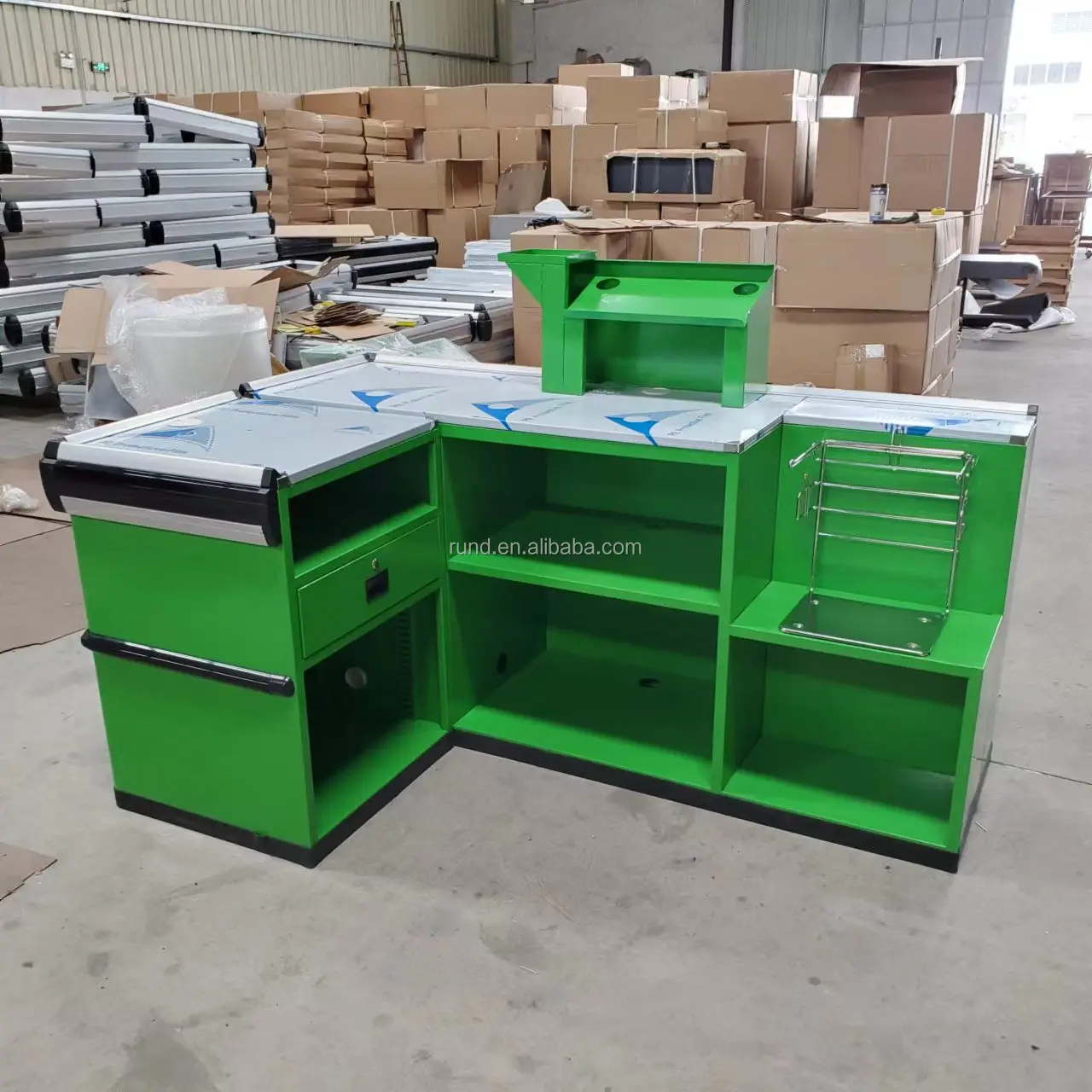 CHECKOUT COUNTER CASHIER WORKING TABLE SIMP[LE DESIGN HIGH QUALITY GOOD ...