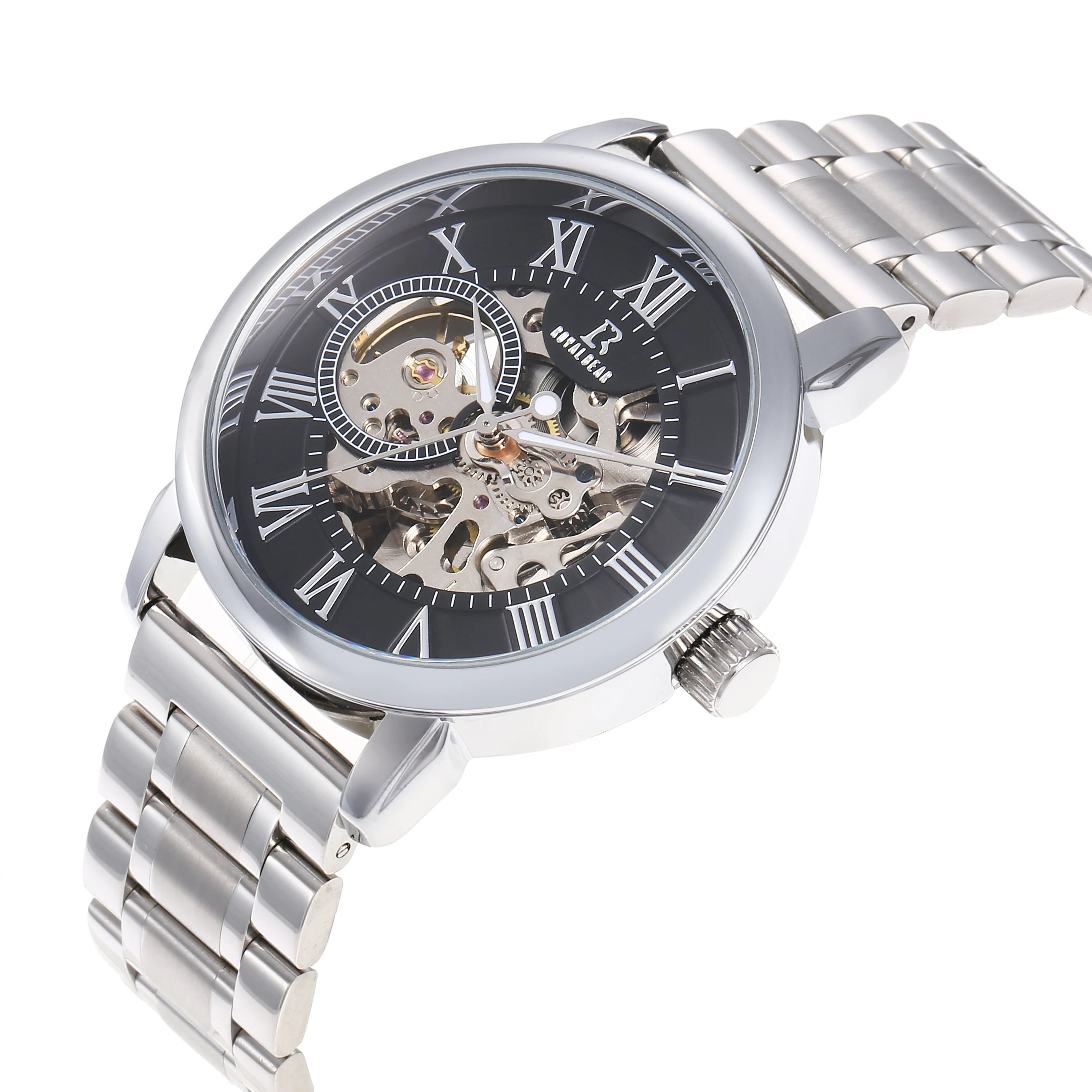 Black Quartz Steel Alloy Movement Boutique Watches Stainless main image 0