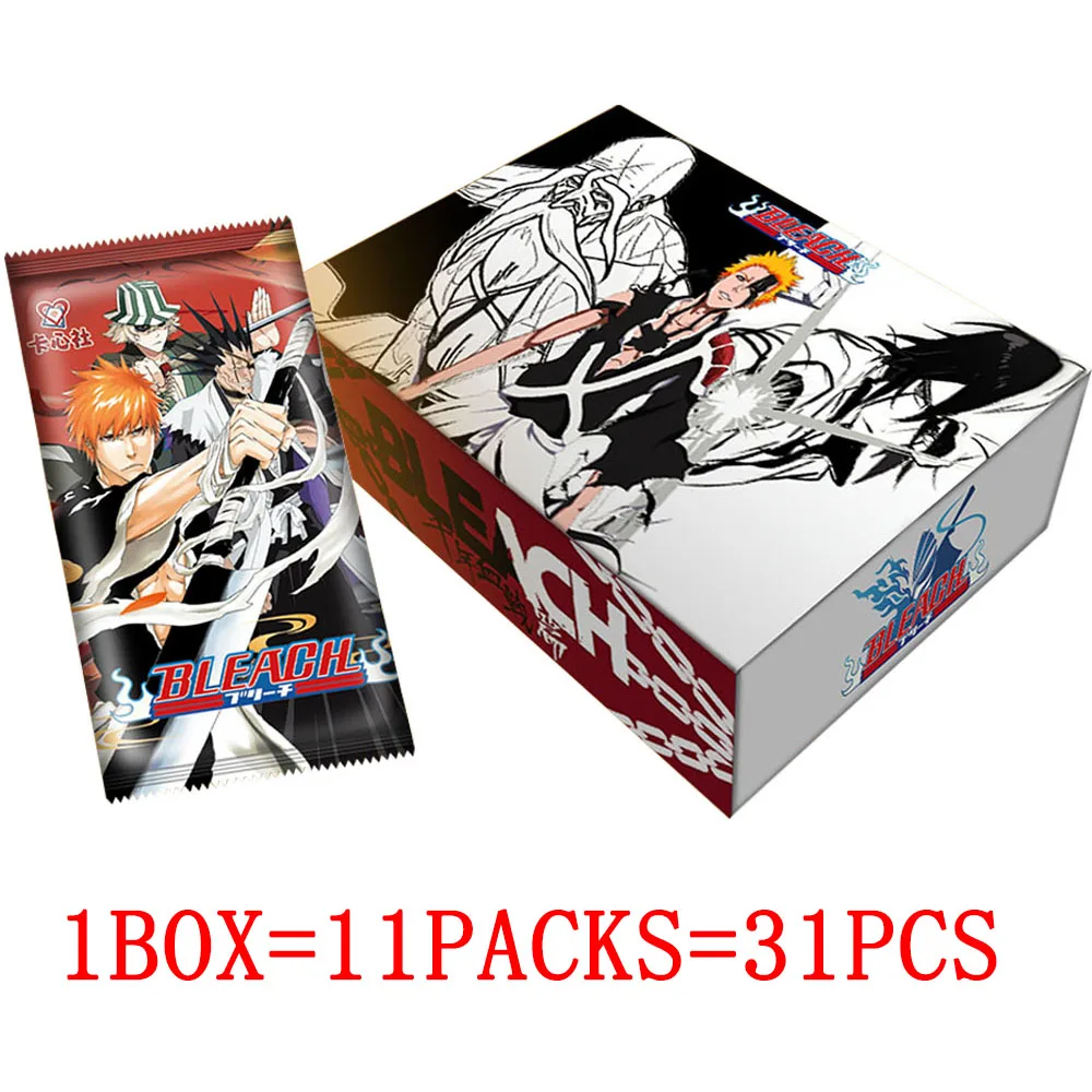 Japanese Anime Bleach Collection Card Booster Box Rare Anime TCG