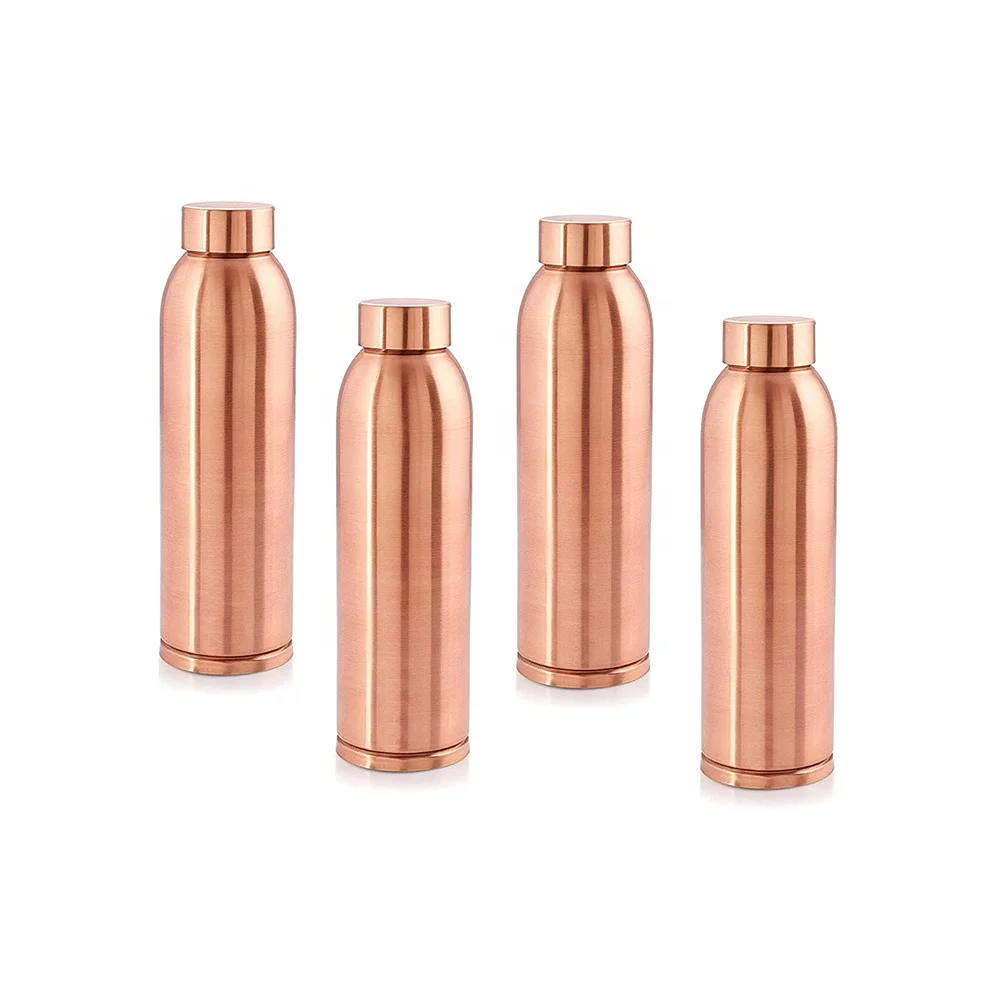 100/% Pure Copper Water Hammered Bottle For Yoga Ayurveda Health Benefits 950 ML