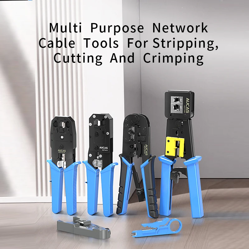 Tools Modular Rj45 RJ45 Network Tool Set - Versatile Crimping & Testing Tools