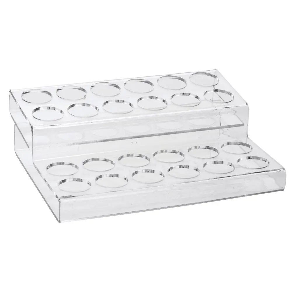 Clear Acrylic Plastic Test Tube Spice Rack Reageerbuis Kruidenrek