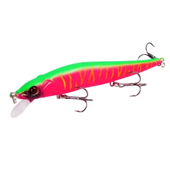 Cherry Factory Direct 11.5cm/14g Bionic Bait 14g Bionic Hair Floating Minnow Lure Magnetic Guide Ring Hard Artificial Soft Bait – Soft Lure – view 4