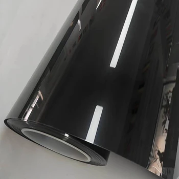 Free Sample PET Liner High Glossy Piano Black Car Body Protection wrap vinyl film