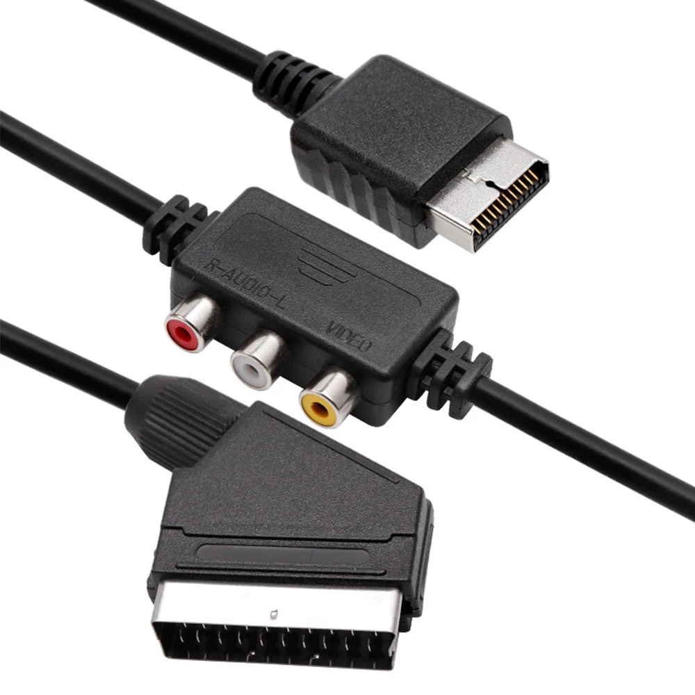 Cable Ps3 Câble Vidéo RGB/SCART Compatible PS1, PS2, PS3 - Câble - Foto 6