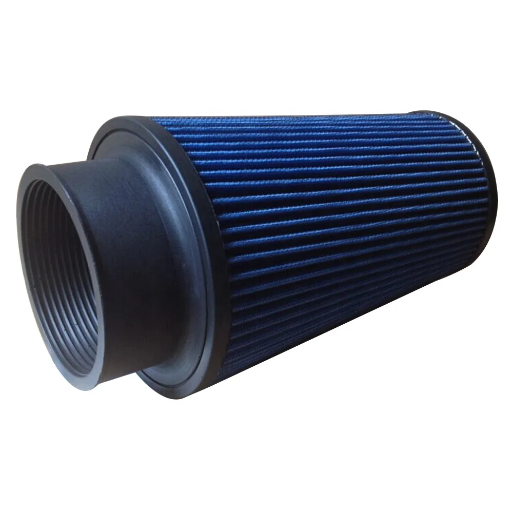 Red Cloth High Performance Universal Auto Parts Circular Round Air Filter Wire Mesh Manufacturer