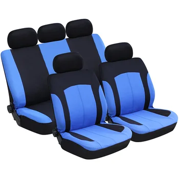 Universal 9 pcs per seat hot selling fabric car seat covers