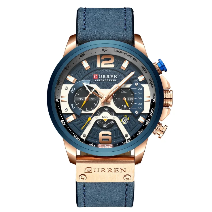 CURREN 8329 Top Brand Watch Men Watches Brand Your Own Luxury 2020 Watches Men Chronograph