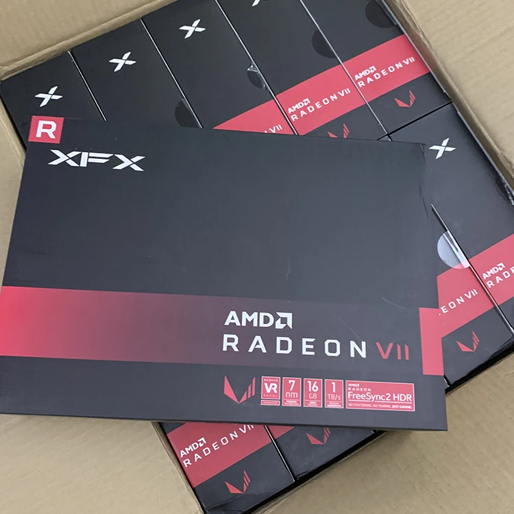 中古 XFX AMD Radeon VII 16GB グラフィックカード（OEMパッケージ、3