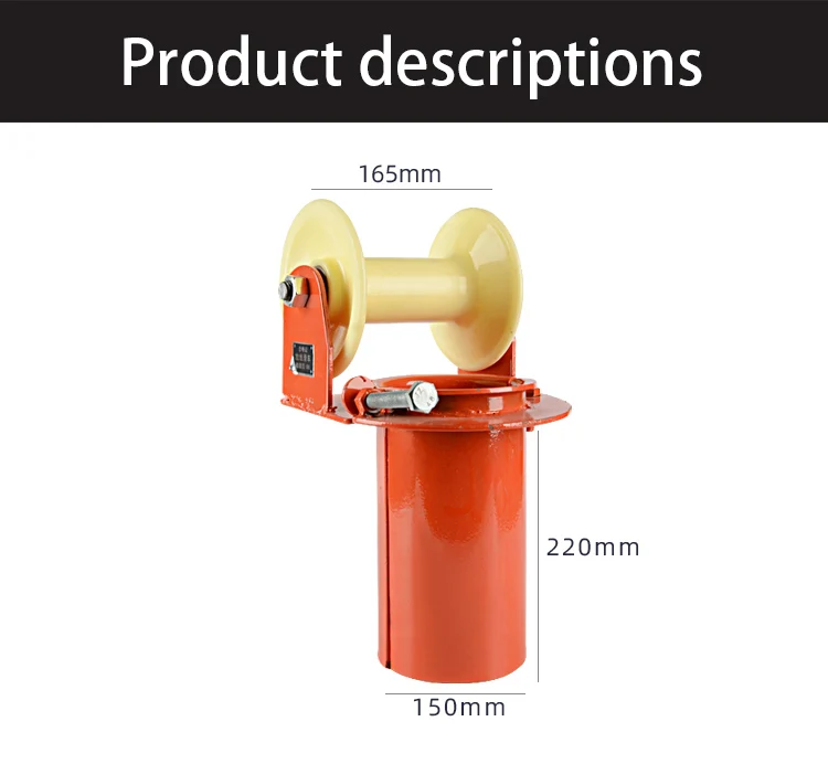 Straight Line Cable Roller Hanging Hook Wire Exterior Electric Cable