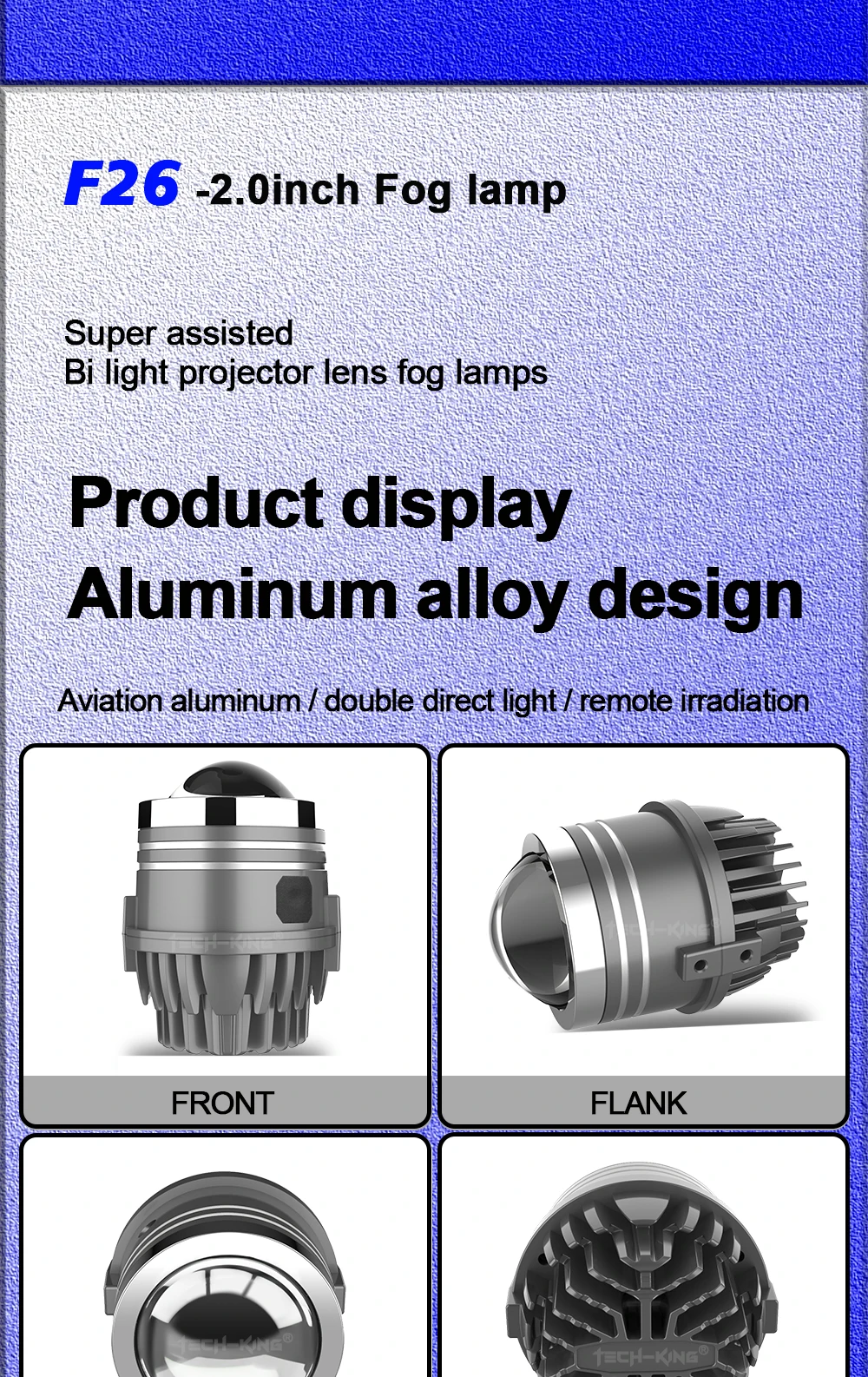 Wholesale High Quality Led Lenses Fog Lamp Bi Led Projector Lens Headlights Headlamps Car Accessories for Car 2.0 Inch 45W