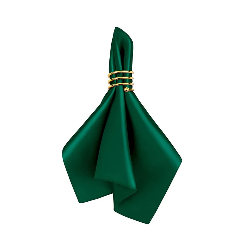 Hot Sale Satin Wedding Cloth Napkins Restaurant Cloth Dinner Table